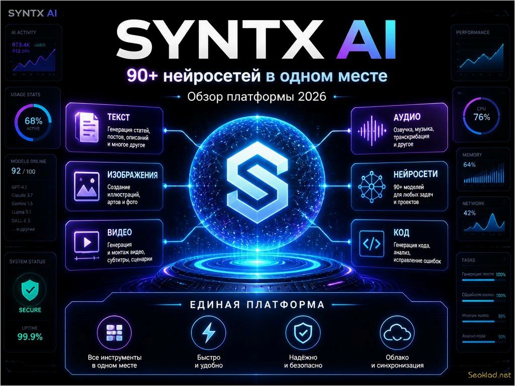 () Syntx.ai: обзор платформы и её ключевые преимущества